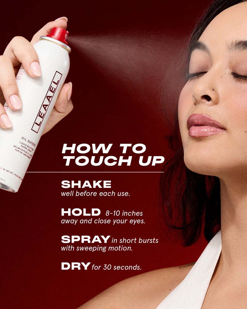 LEAAEL Oil Sucker New Liquid Blotting Paper Spray