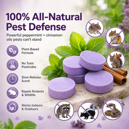 LAST DAY - BUY 1 GET 1 FREE🦝All-Natural Pest & Rodent Repellent Pucks
